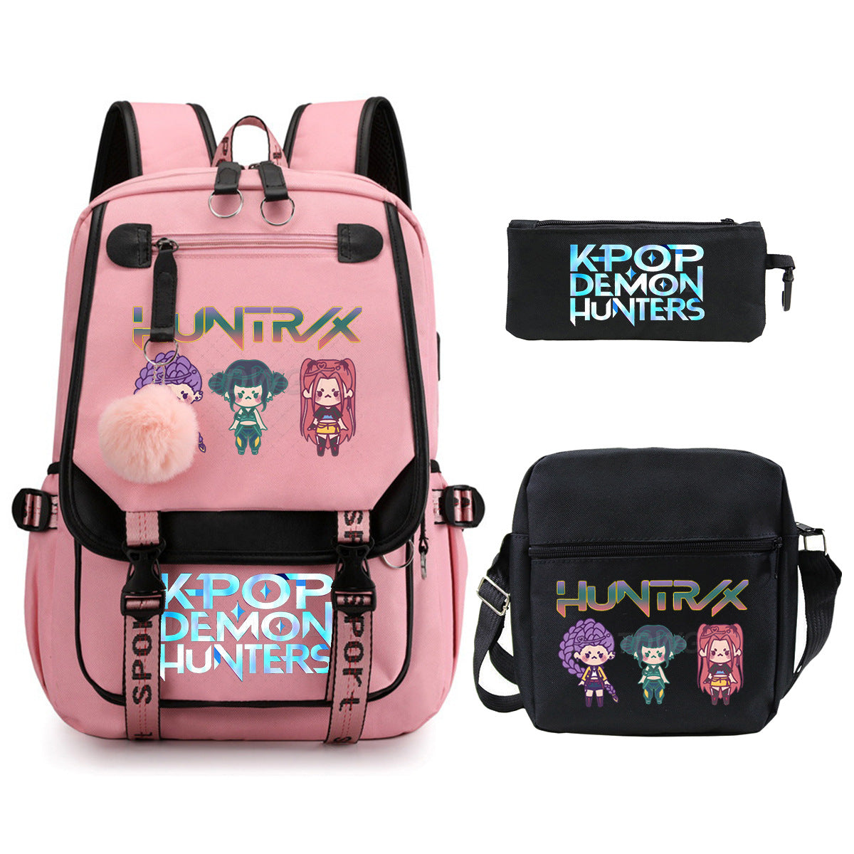 Comfortable Slouchy Anime Merchandise Printed Fashion Bags