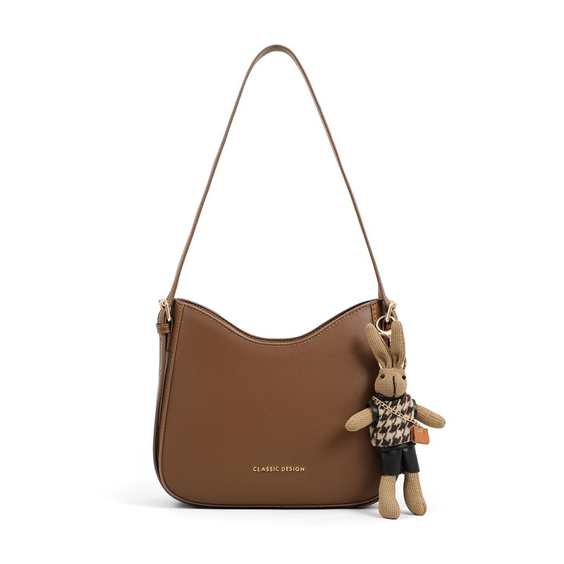 Women's Genuine Leather Large Capacity Versatile Commuting Crossbody Bags