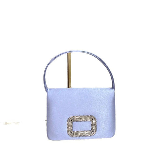 Veet Shiny Rhinestone Portable Diamond Chain Handbags