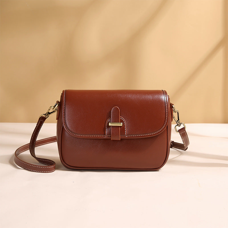 Women's Genuine Leather For Cowhide Advanced Texture Bags