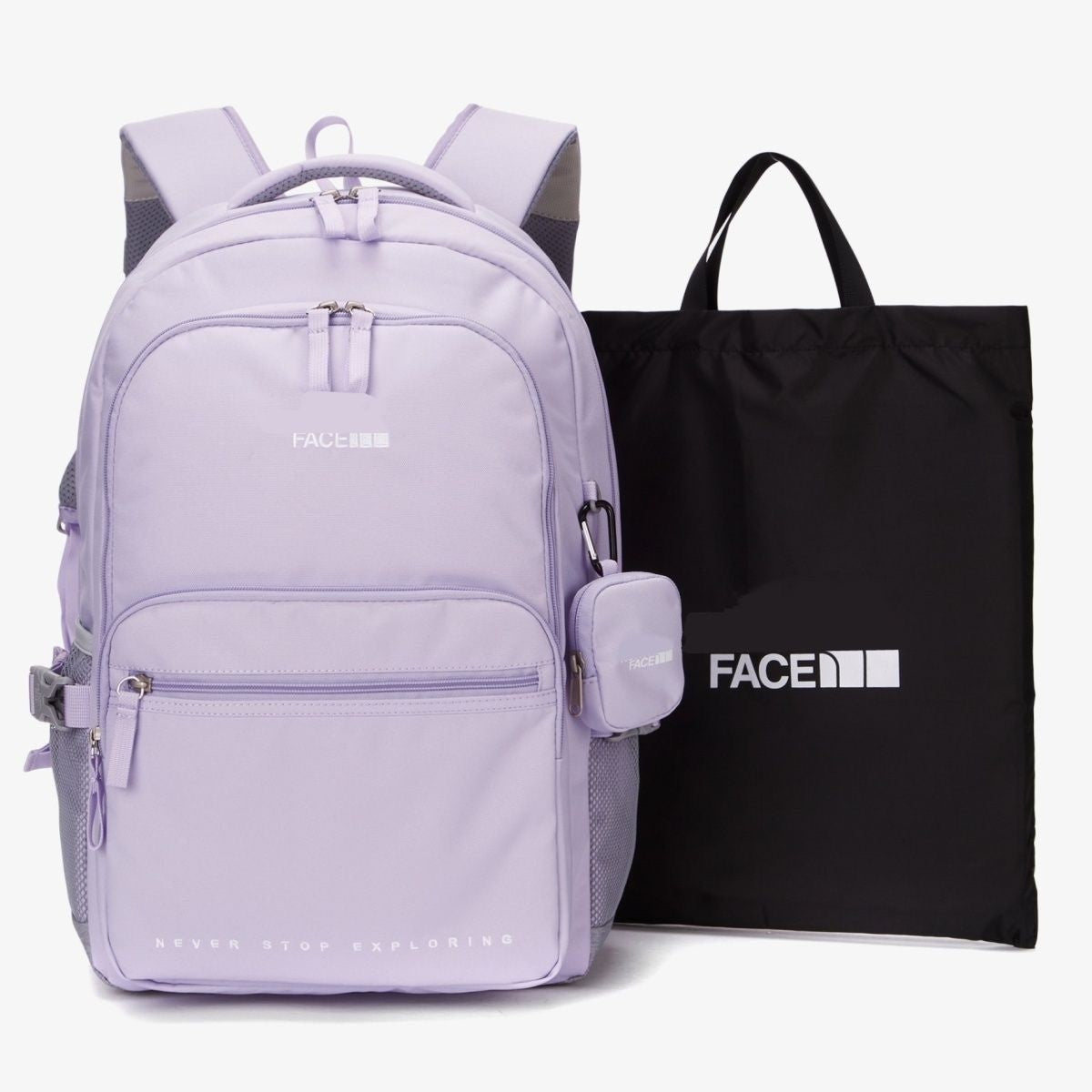 Solid Color Waterproof Large Capacity Commuter Backpacks