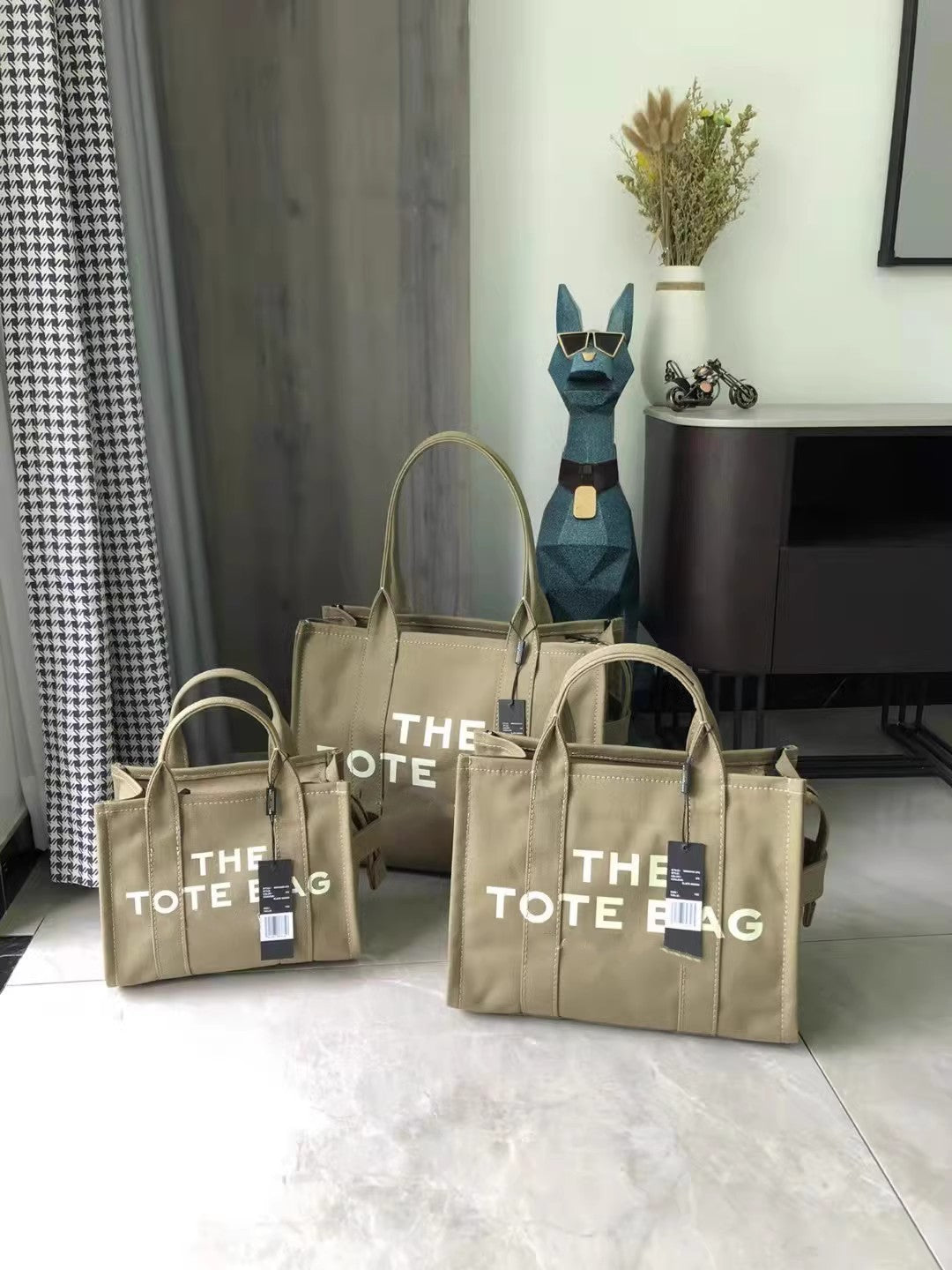 Mini Canvas Zip Shopping Fashion Letters Shoulder Bags