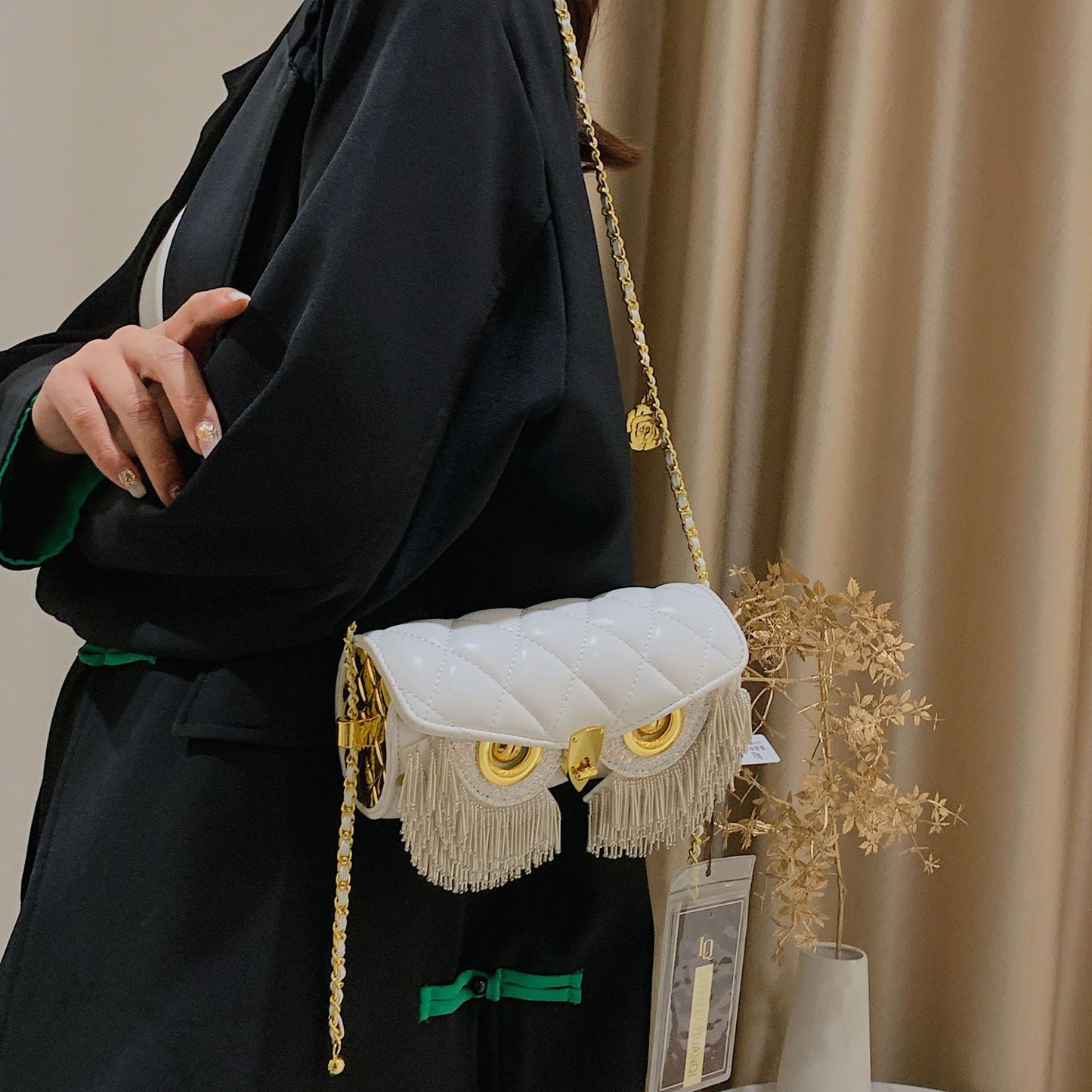 Women's Owl Style Fashion Trendy Live Broadcast Shoulder Bags