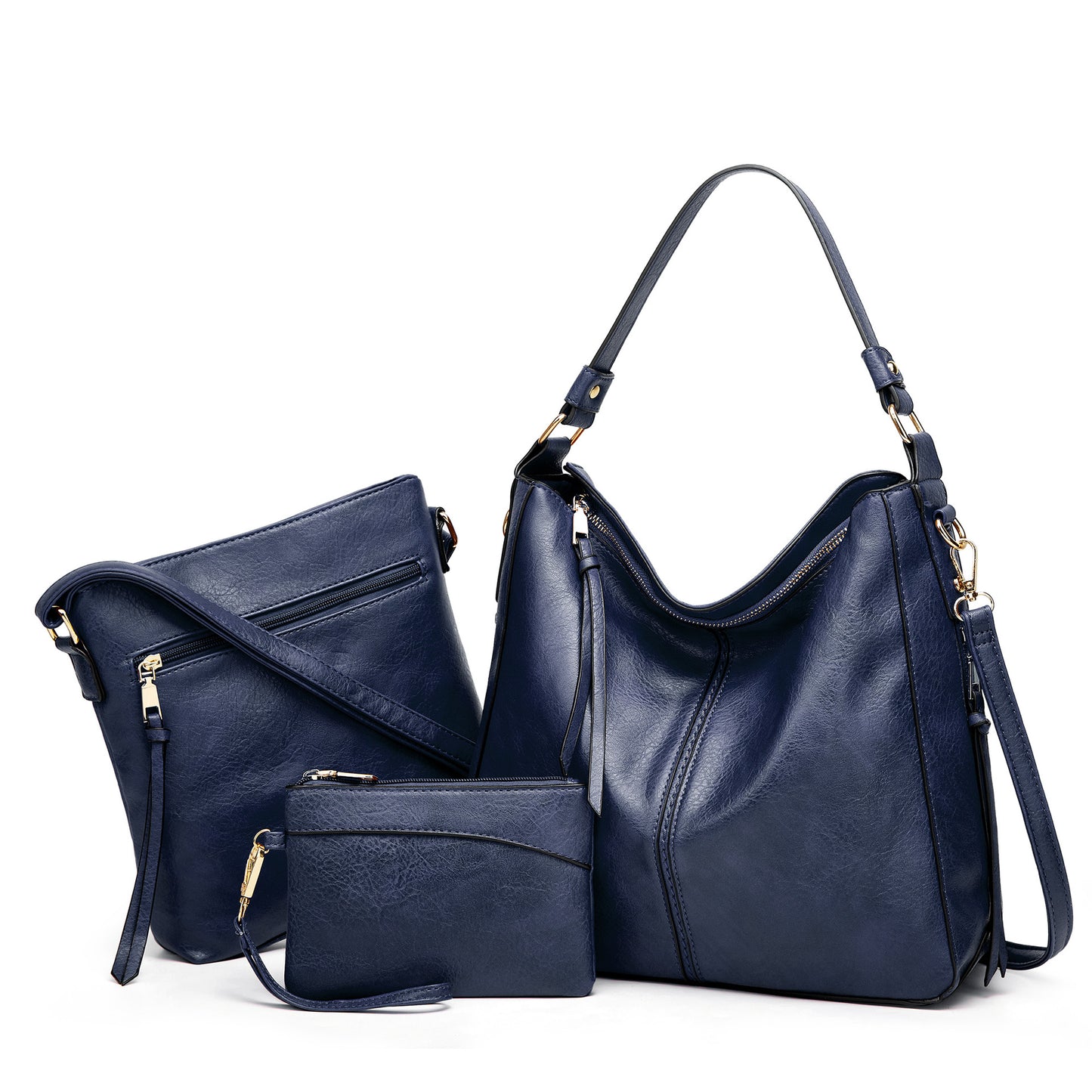 Women's Fashion Soft Leather Large Capacity Mother Shoulder Bags