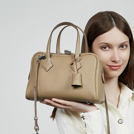Women's High-grade Light Luxury Top Layer Leather Handbags