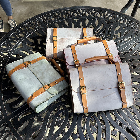 Women's & Men's & Retro Mori College Style Mist Shoulder Bags