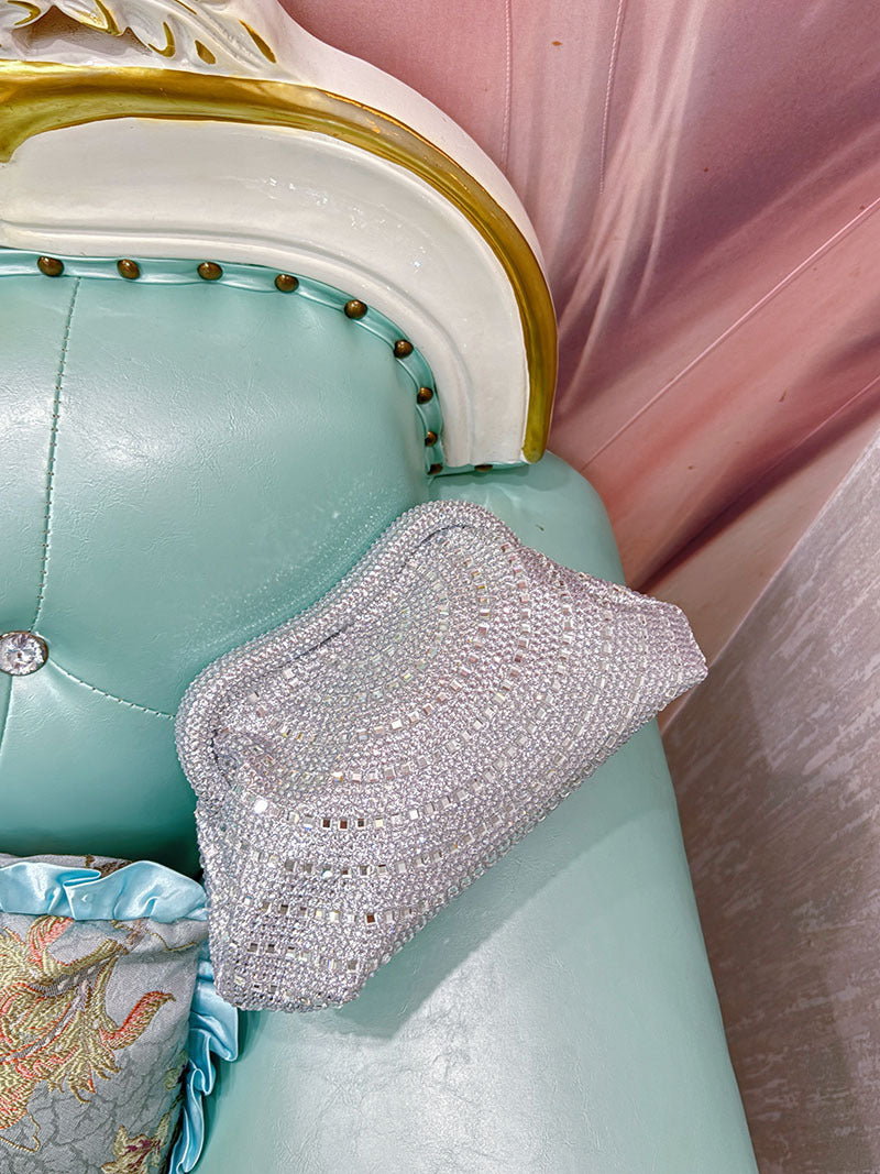 Simple Shiny Sequins Dinner Clutch Design Advanced Crossbody Bags