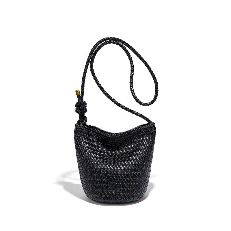 Women's Retro Trendy Underarm Large Capacity Texture Crossbody Bags