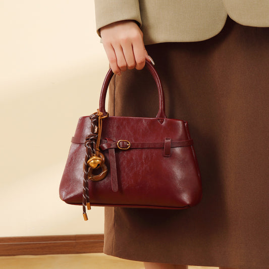 Durable Red Light Luxury Elegant Bridal Shoulder Bags