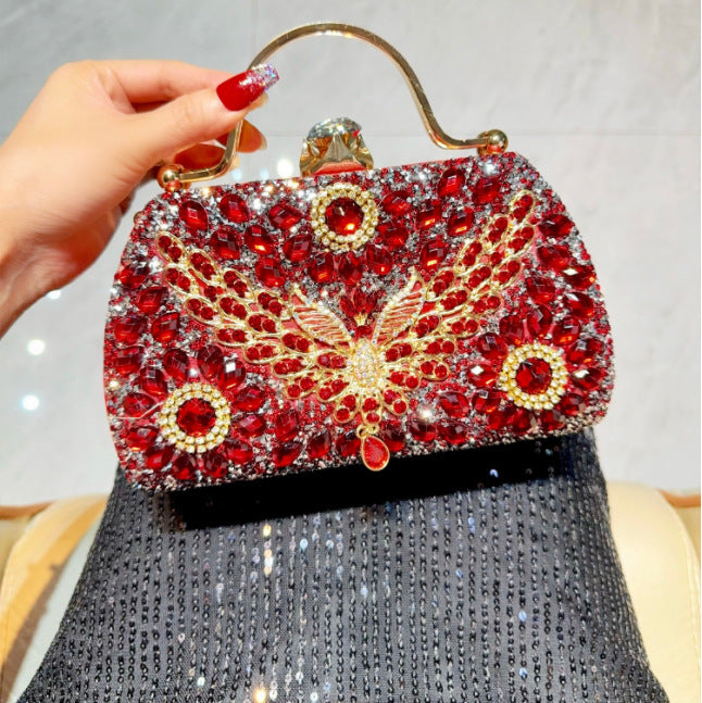Diamond Crystal Full Fashion Dress Banquet Evening Bags