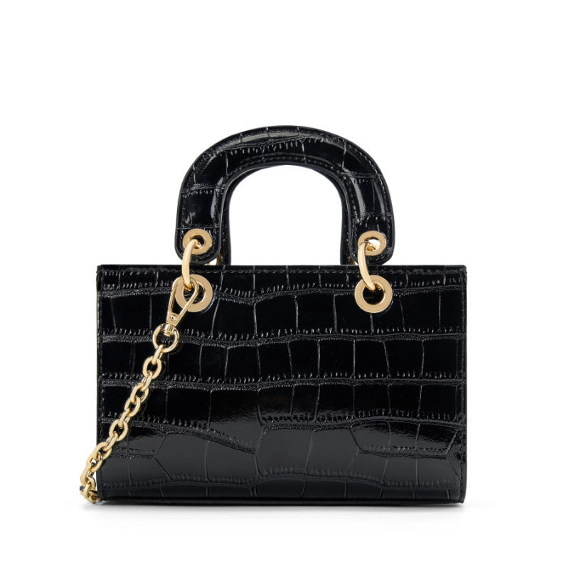 Women's & Men's Female Diana Leather Message Commuting Cowhide Men's Bags