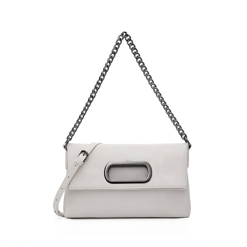Light Luxury Satin Underarm Folding Niche Crossbody Bags