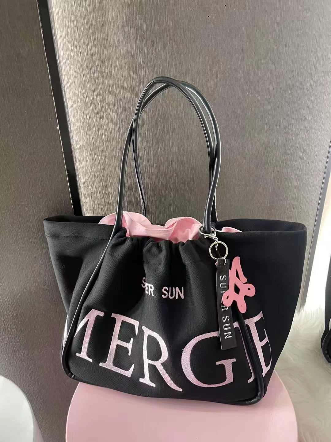 Thai Union Name Large Capacity Totes Shoulder Bags