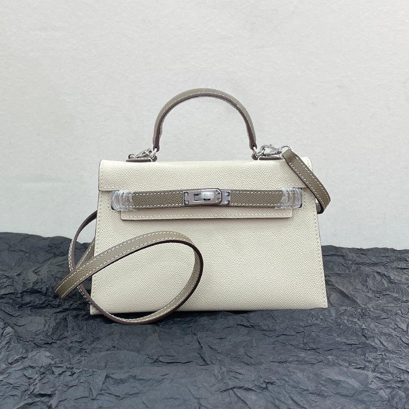 Women's Trendy Kelly Second Generation Genuine Leather Crossbody Bags
