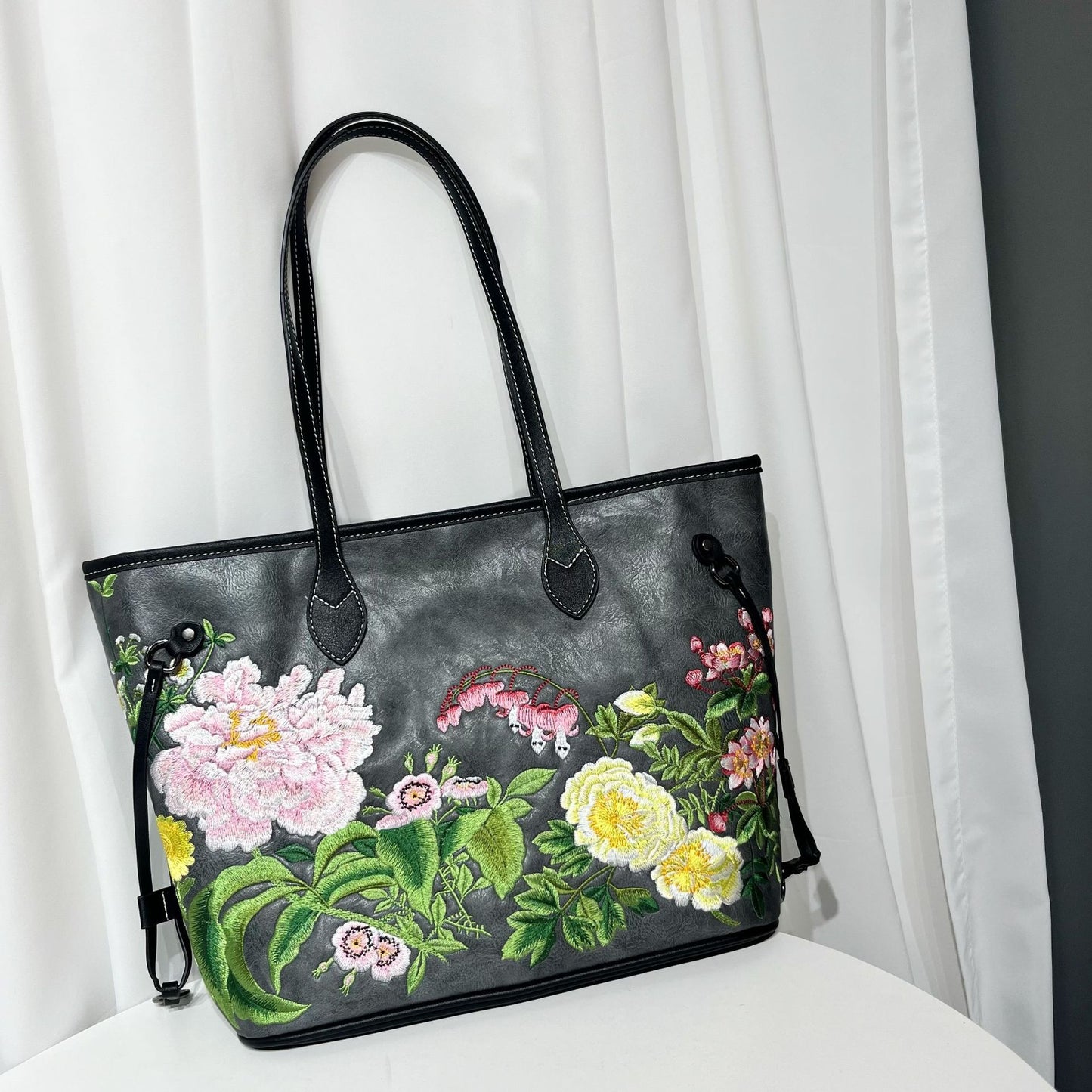 Printed Ethnic Style Textured Cheongsam Chinese Handbags