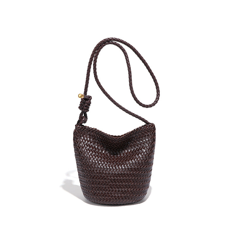 Women's Retro Trendy Underarm Large Capacity Texture Crossbody Bags