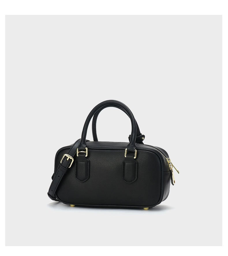 Women's Niche Korean Style Bowling Boston Pillow Shoulder Bags