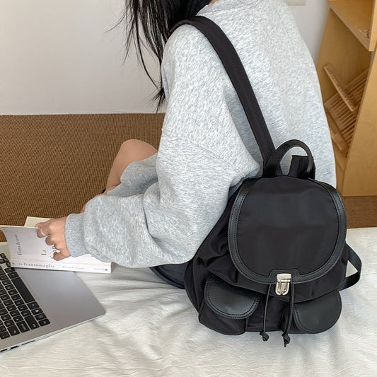 Women's Nylon Fashion Waterproof Leisure Versatile Backpacks