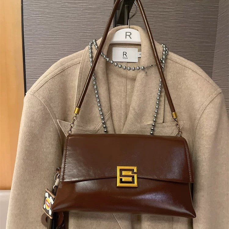 Affordable Luxury Fashion Underarm Female Niche Retro Easy Bags