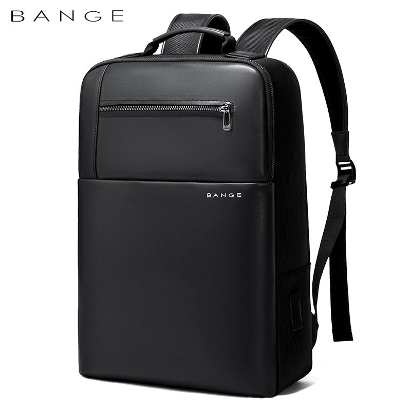 Men's Business Leisure Commute Computer White Collar Backpacks