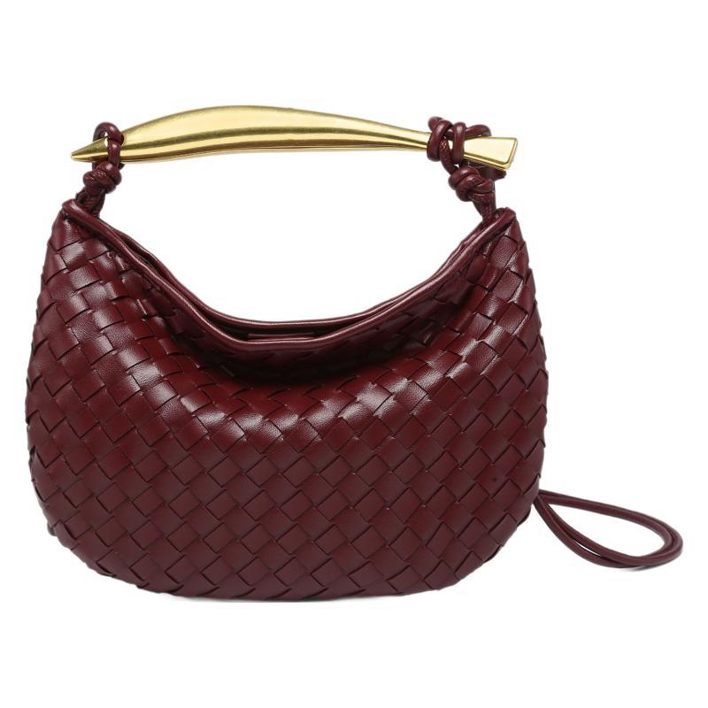 Charming Pretty Woven Sardine Hand Dumpling Crossbody Bags