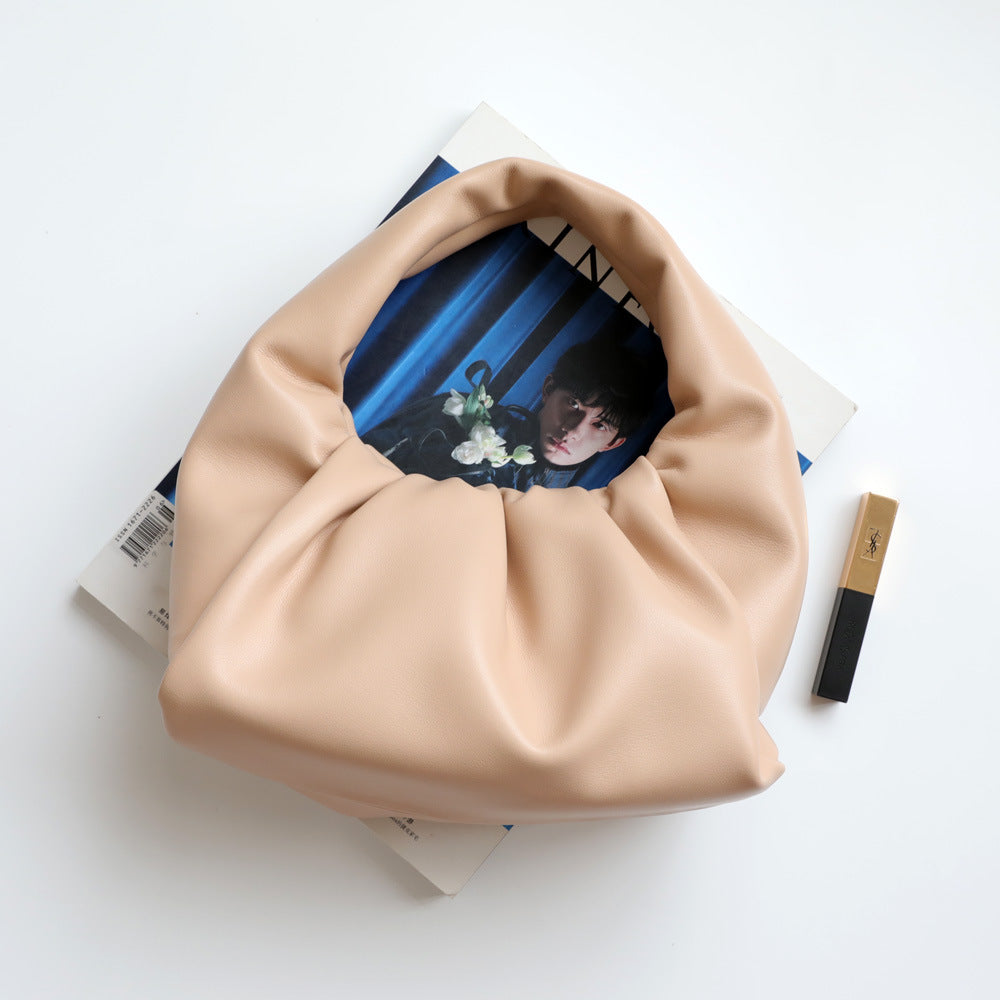 Niche Crescent Tide Soft Cowhide Portable Bags