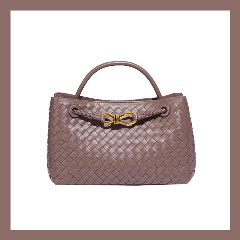 Fashion Horizontal Hand-woven Medium Large Capacity Bags