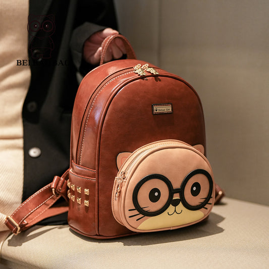 Source Simple Portable Large Capacity Cartoon Backpacks