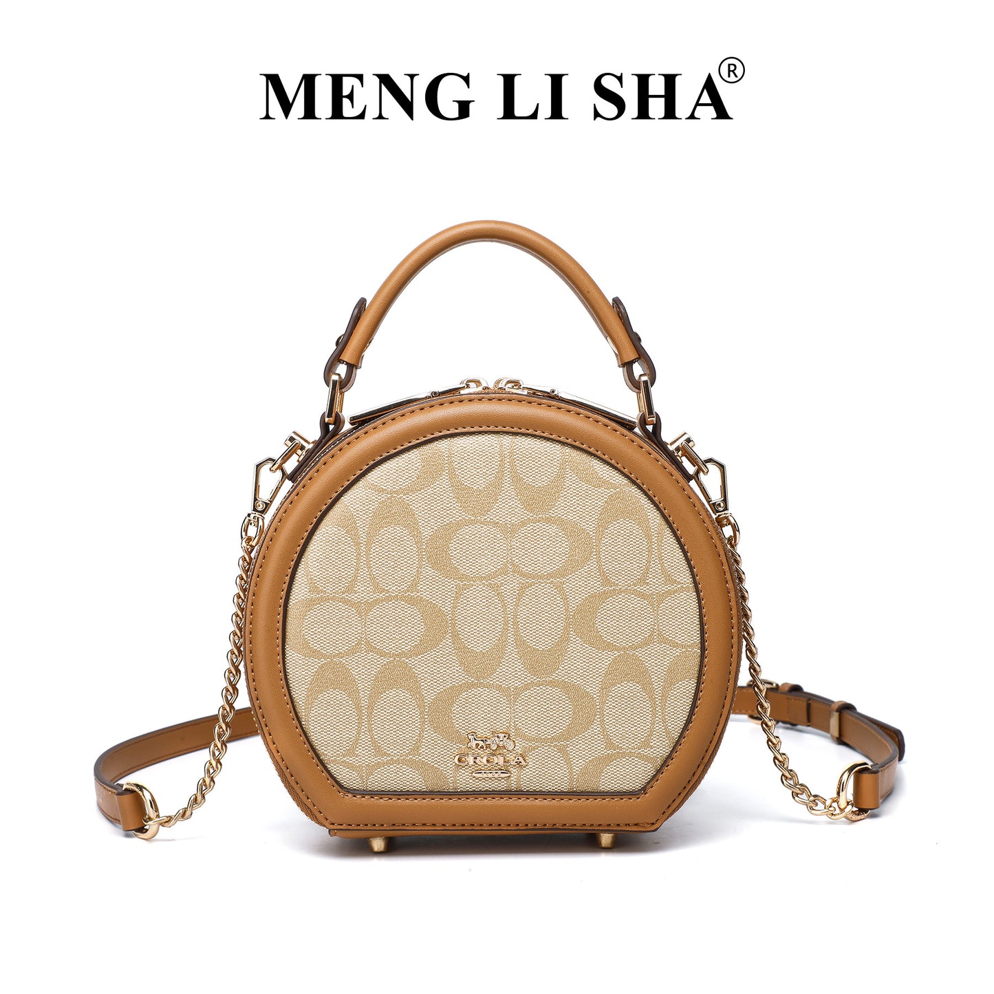 Sense Round Commuting Fashion Large Capacity Crossbody Bags