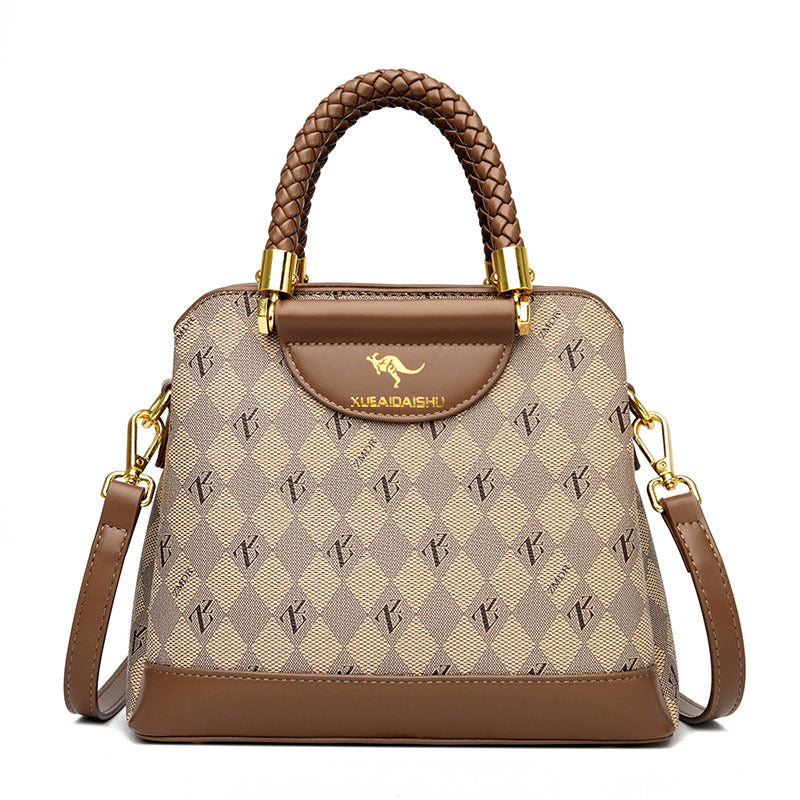 Women's Summer Fashion Trendy Mother Big Shoulder Bags