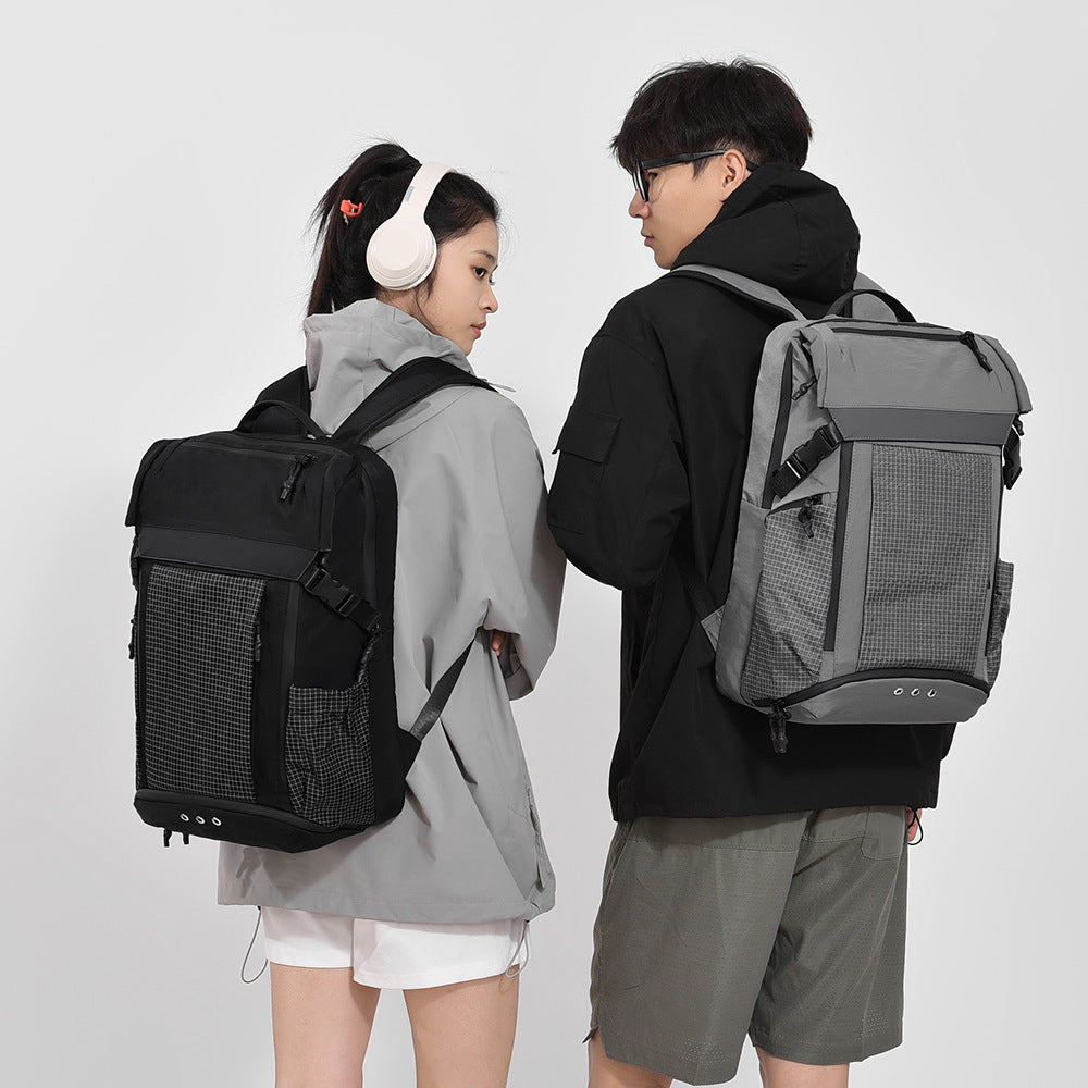 Women's & Men's & Sense With Shoe Compartments Large Capacity Commuter Backpacks