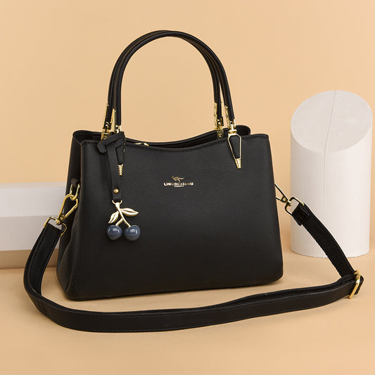 Women's Mother Soft Leather Elegant Fashion Handbags