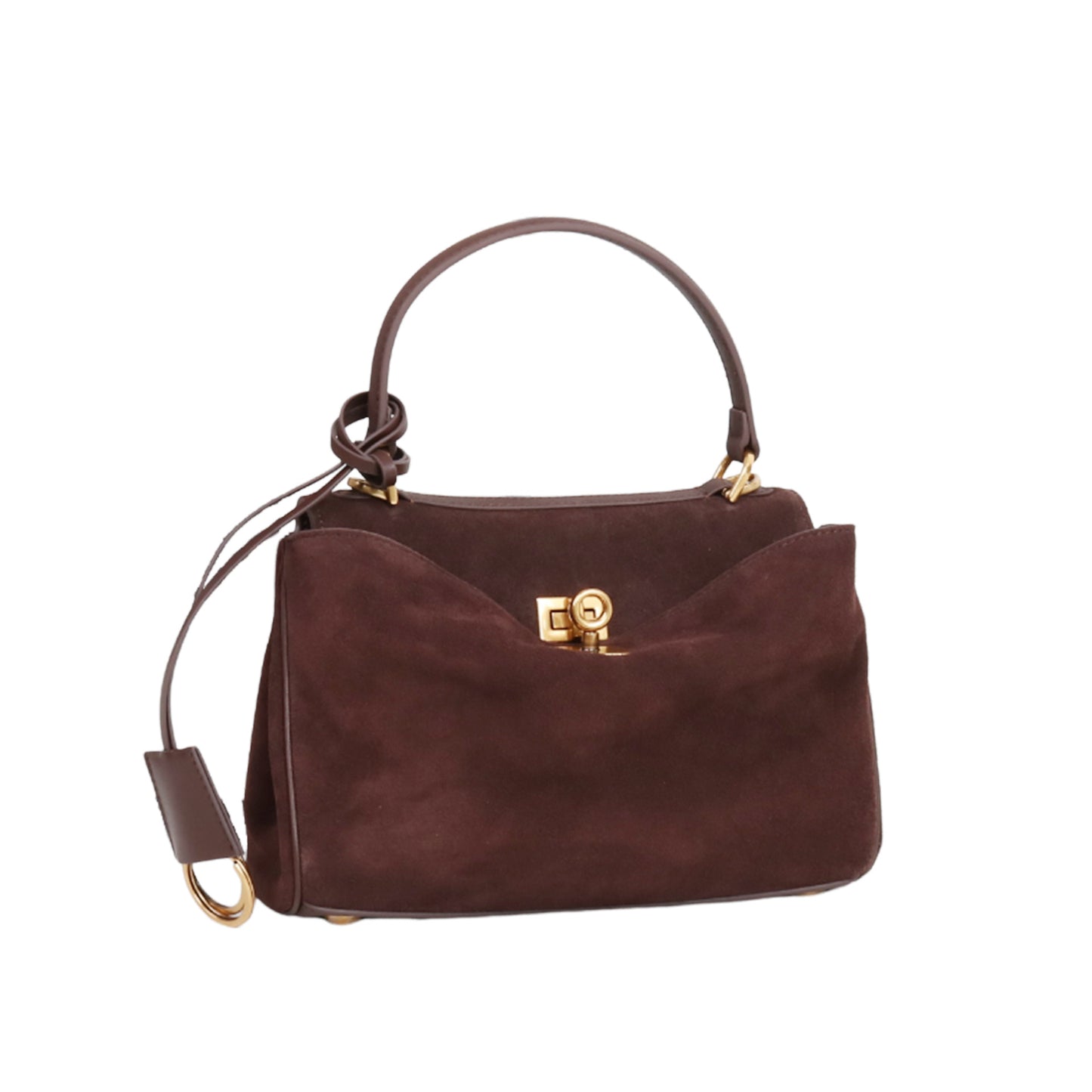 Creative Charming Loose Matte Leather Latch Handbags