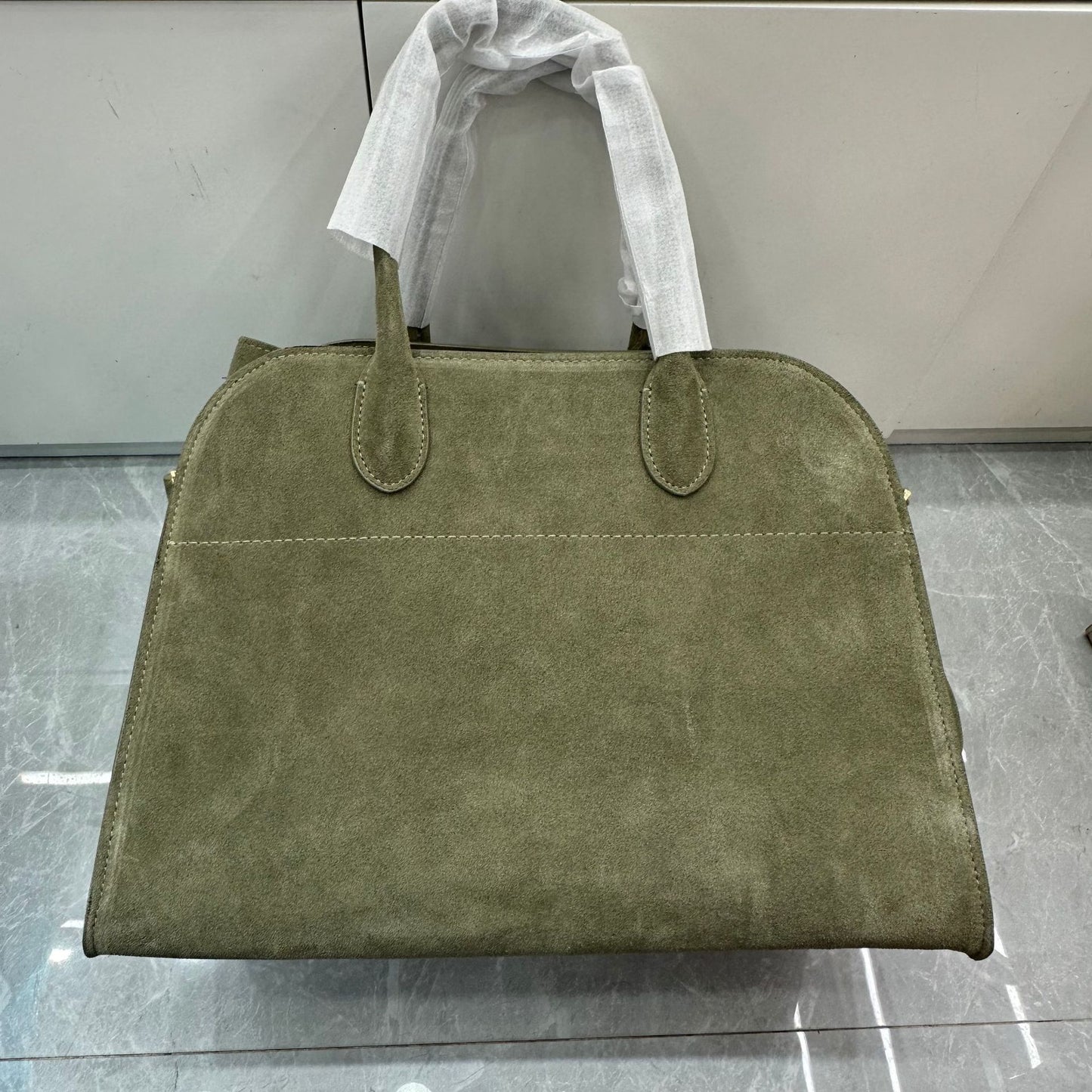 Women's Portable Frosted Suede Minimalist Niche Large Bags