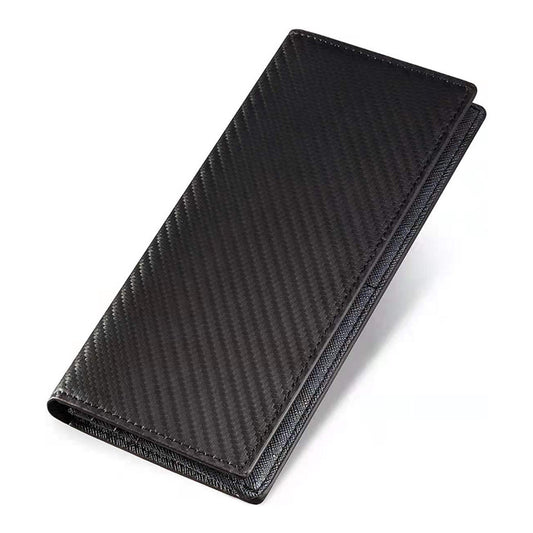 Men's Real Leather Long Cowhide Business Money Men's Wallets