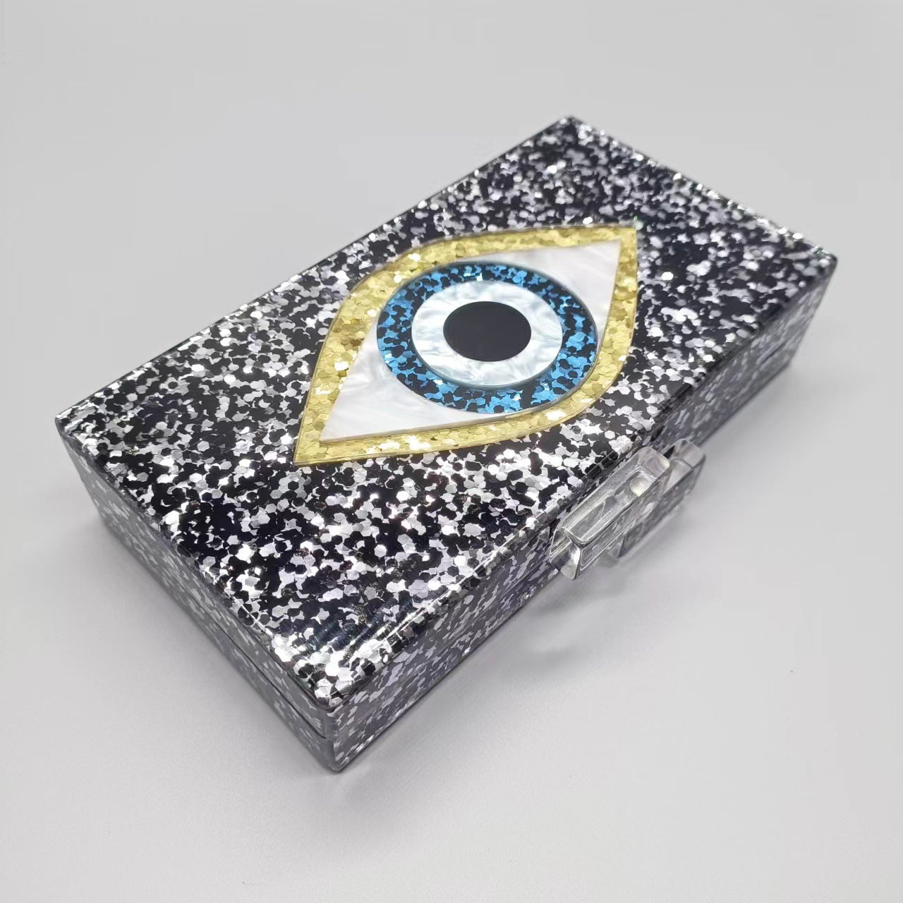 Acrylic Eye Wedding Dinner Clutch Chain Evening Bags