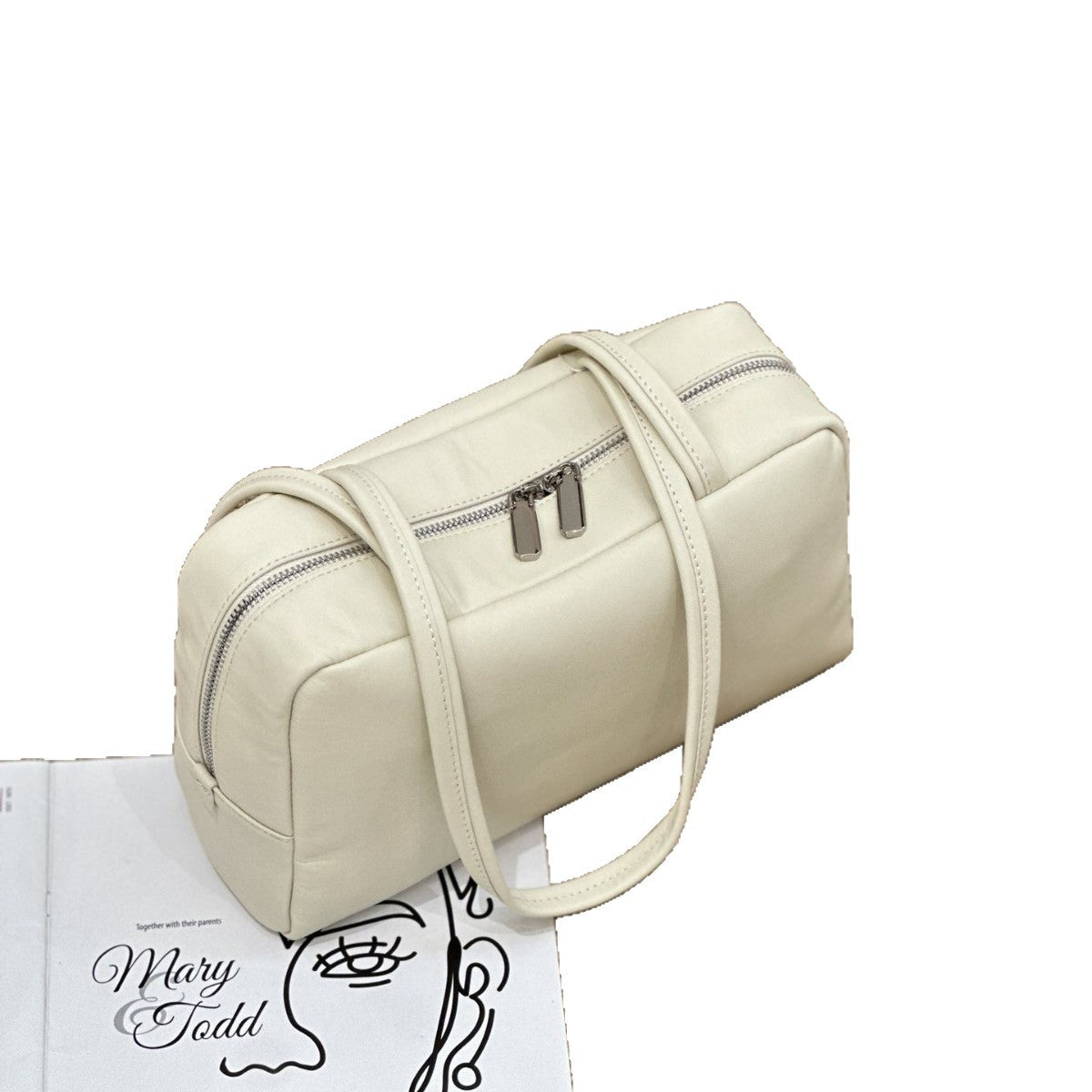 Leather Commuter Bowling Fashion Korean Style Bags