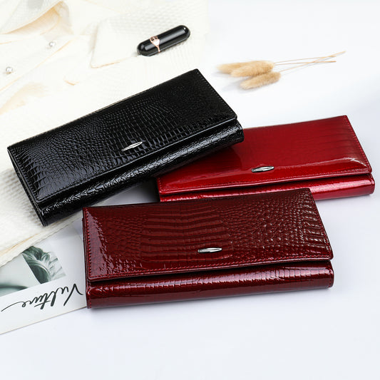 Women's Clutch Fashion First Layer Wrist Large Handbags