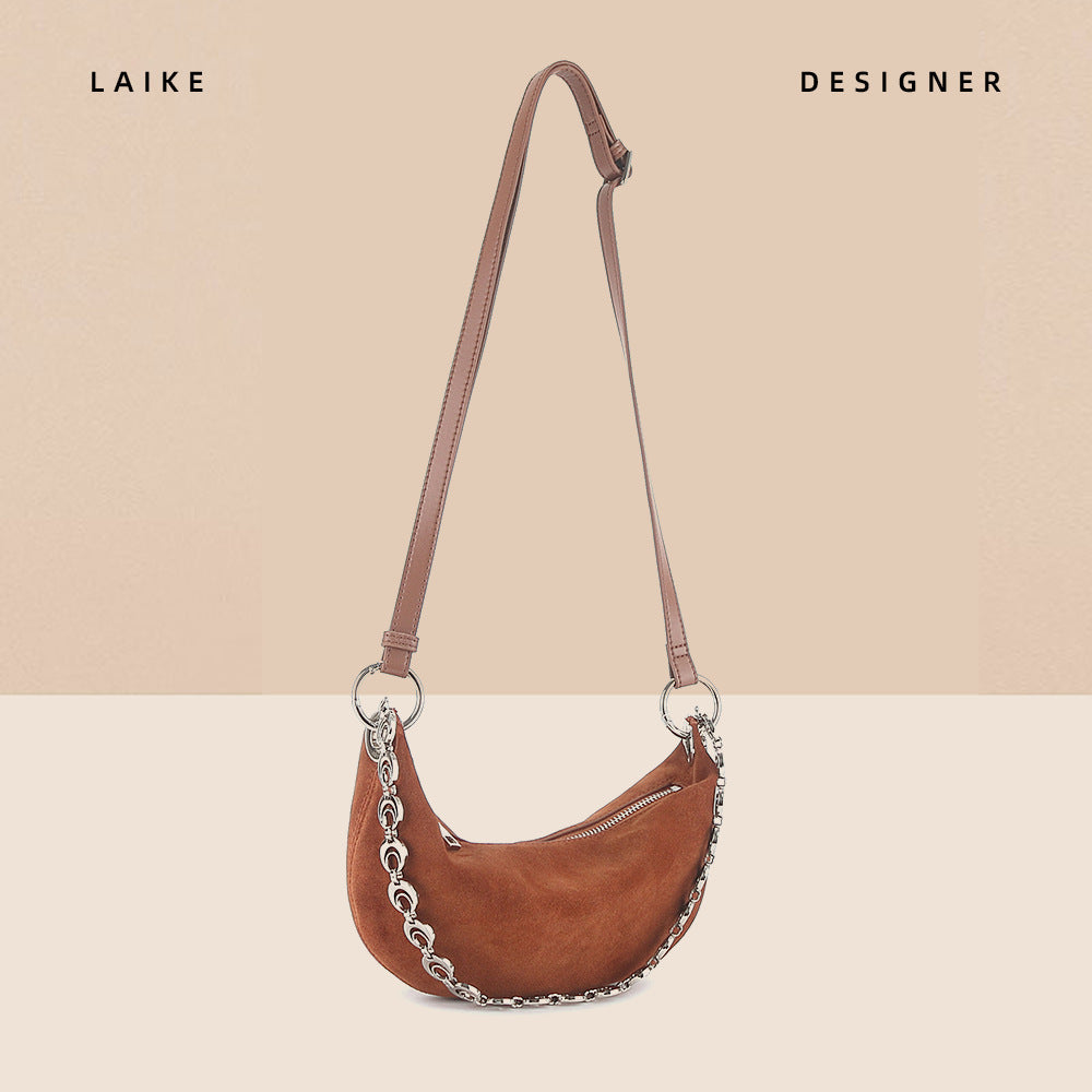 Light Frosted High Sense Delicate Selenodont Shoulder Bags