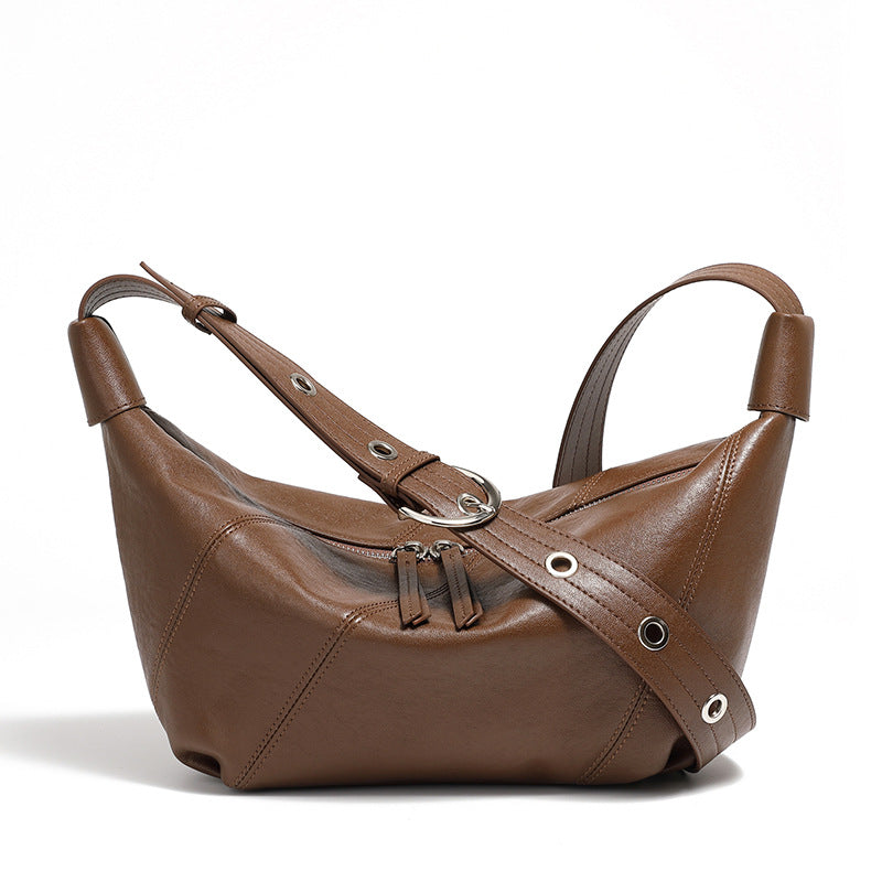 Women's Genuine Leather Light Luxury High-grade Minority Bags
