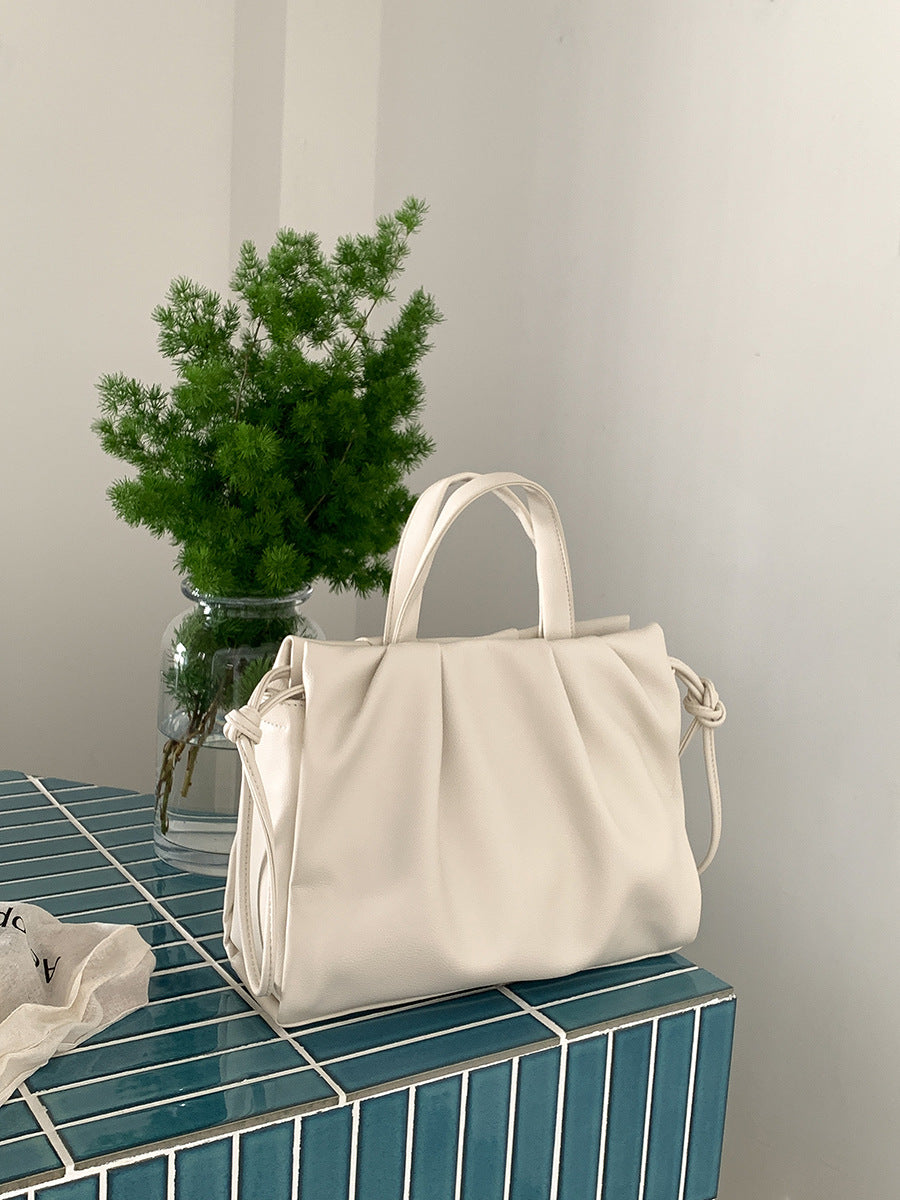 Large Capacity Female Soft Leather Senior Shoulder Bags