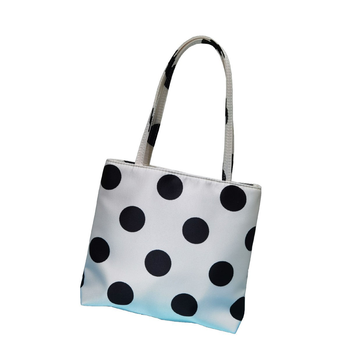 Women's Korean Satin Polka Dot Niche Underarm Bags