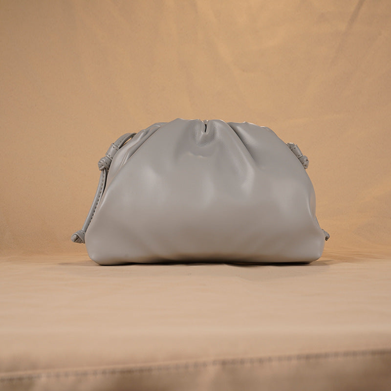 Female French Minority Dumpling Tide Genuine Bags