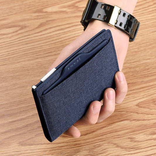 Men's Emperor Paul Canvas Short License Retail Men's Wallets