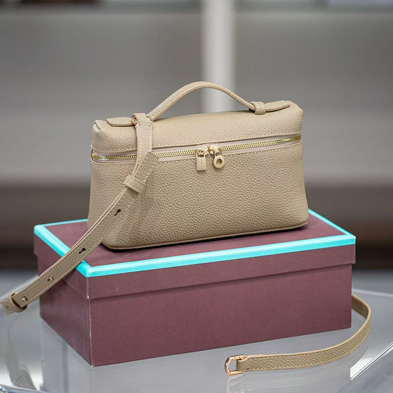 Women's Classy Lunch Box Leather Soft Crossbody Bags