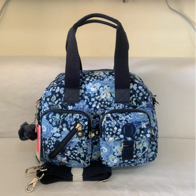 Women's Home Nylon Monkey Simple Double Pocket Handbags