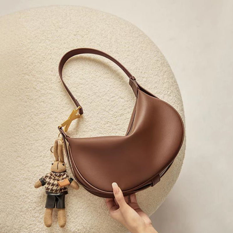 Women's Retro Large Capacity Fashionable High Sense Crossbody Bags