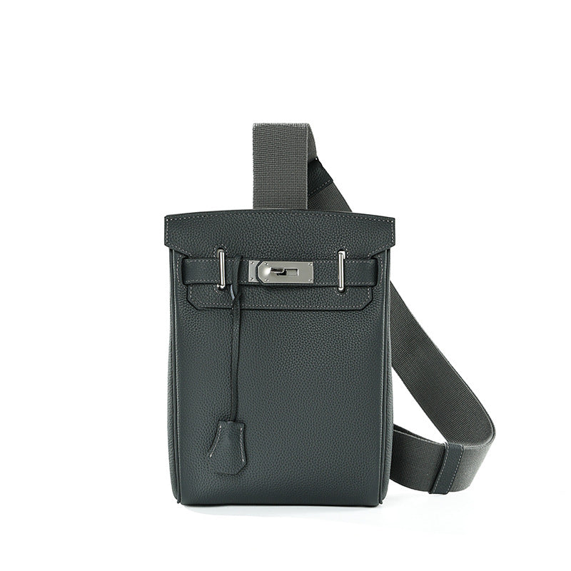 Women's Unisex High Quality First Layer Leather Crossbody Bags