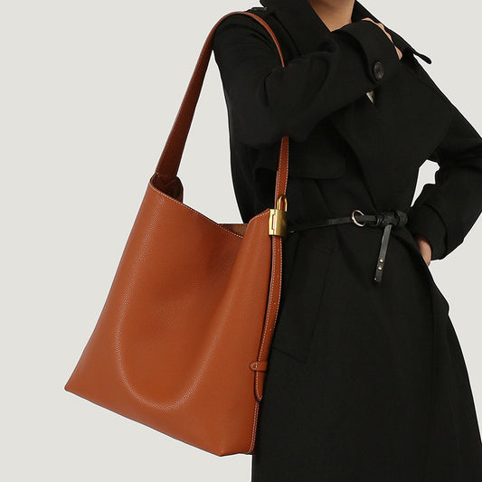 Casual Women's Totes Soft Leather Commuter Crossbody Bags