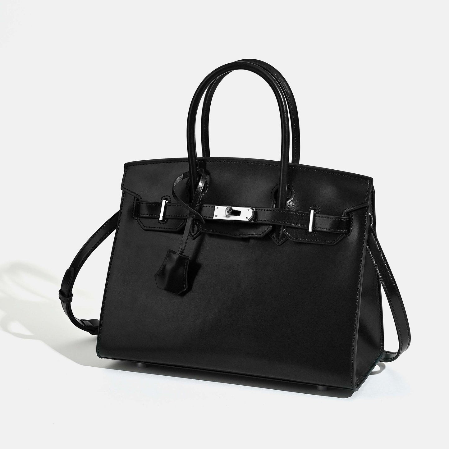 Women's Layer Cowhide Simple Fashion Light Luxury Handbags